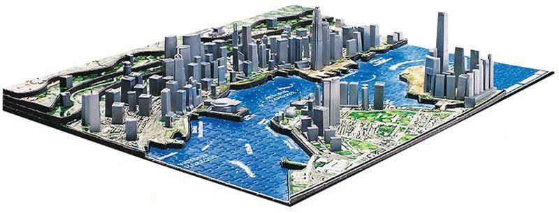 3d ನಕ್ಷೆ ಹಾಂಗ್ ಕಾಂಗ್