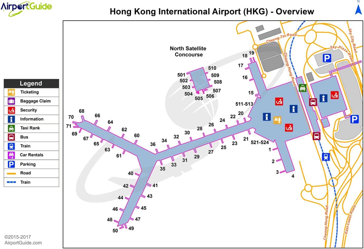 hkg ನಕ್ಷೆ